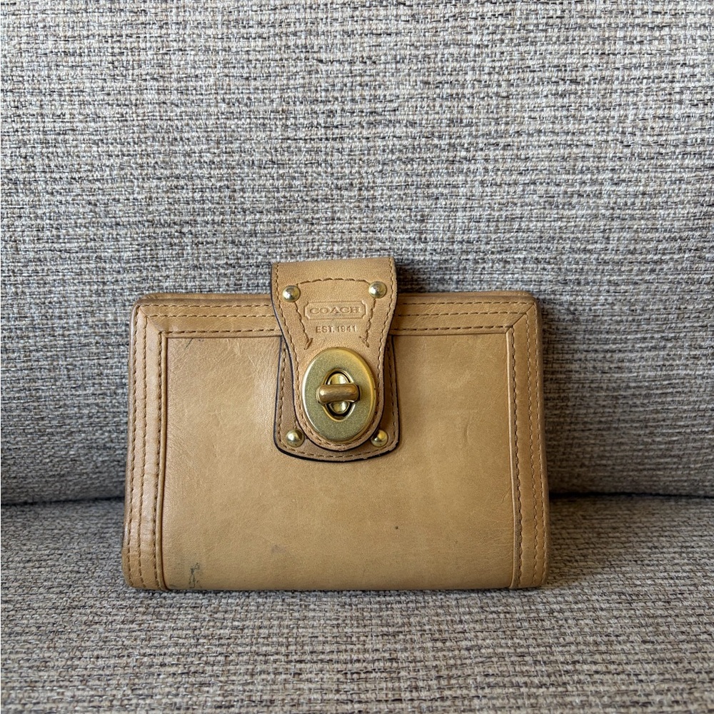 Coach Legacy Turnlock Agenda Journal Cover